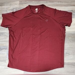 Bodybuilding.com Short Sleeve Athletic Maroon Tee XL - New Without Tags